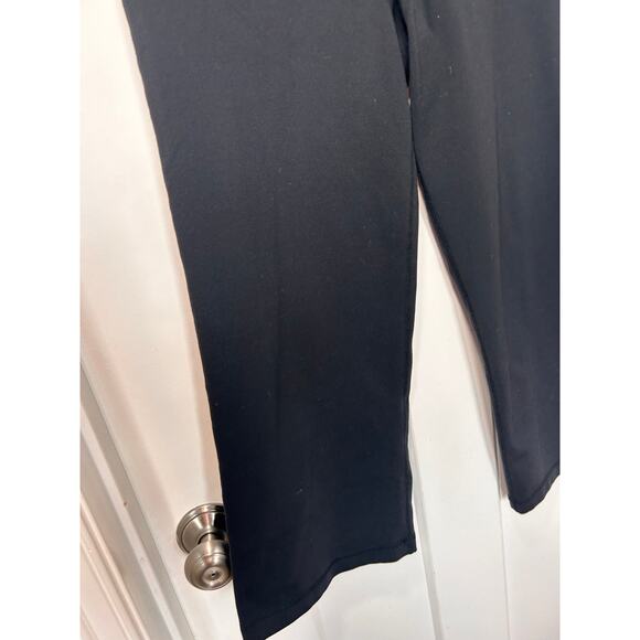 Lululemon Athletica Women's Drawstring Wide Leg Athletic Crop‎ Capri Pants Black - Picture 3 of 11